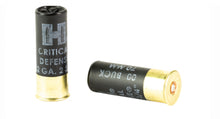 Load image into Gallery viewer, Hornady, Critical Defense, 12 Gauge, 2.75", 00 Buck, Buckshot 8 Pellets, 10 Round Box