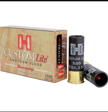 Load image into Gallery viewer, Hornady, Custom Lite, 12 Gauge, 2.75", 300 Grain, FTX, Sabot Slug