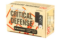Load image into Gallery viewer, Hornady, Critical Defense, 12 Gauge, 2.75", 00 Buck, Buckshot 8 Pellets, 10 Round Box
