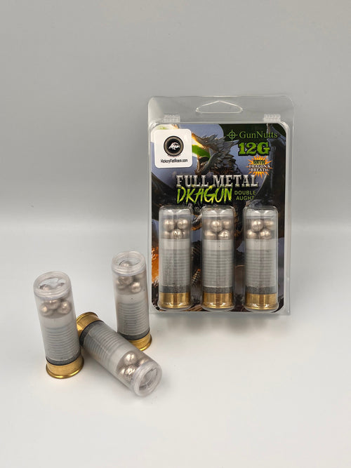 12 Gauge Full Metal Dragons Breath Double Aught